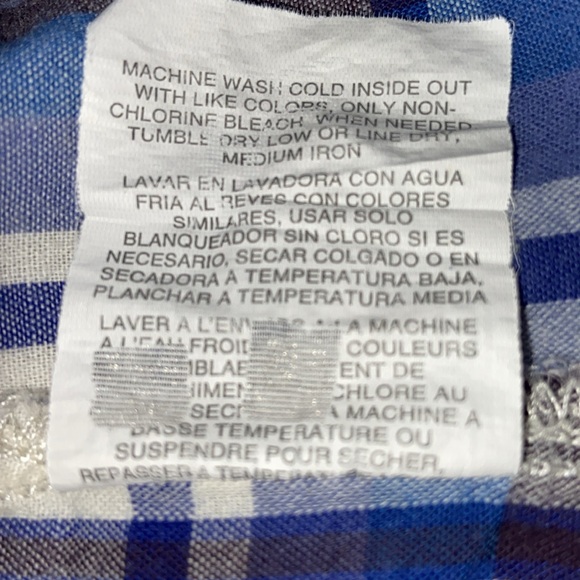 Riders by Lee Plus Size Cotton Shirt With Tab Sleeves - Picture 9 of 10